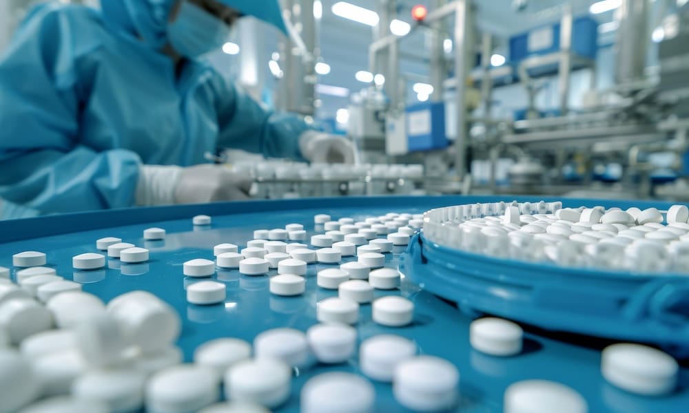 The Growing Impact of Biosimilars on Employer Health Plans - medication manufacturing lab